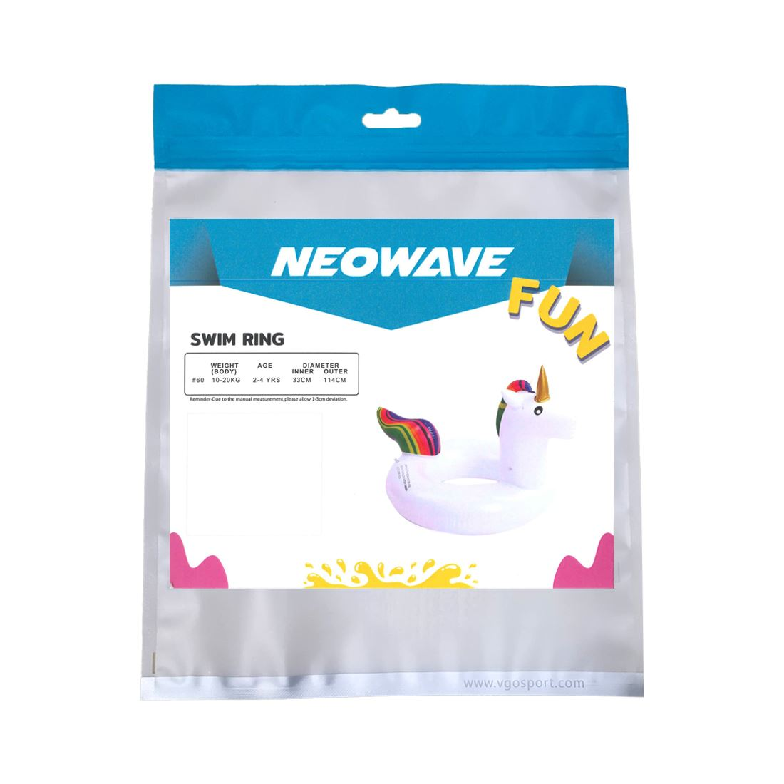 Swim Ring - Neowave Kids Unicorn
