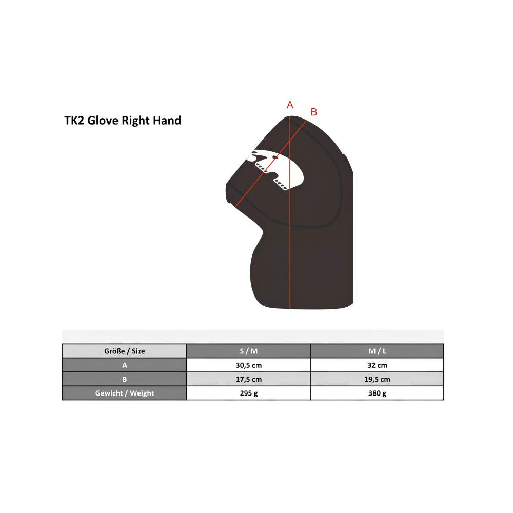 Goalie Hand Protector - TK 1 Plus + TK 1 (Size M-L) CQ
