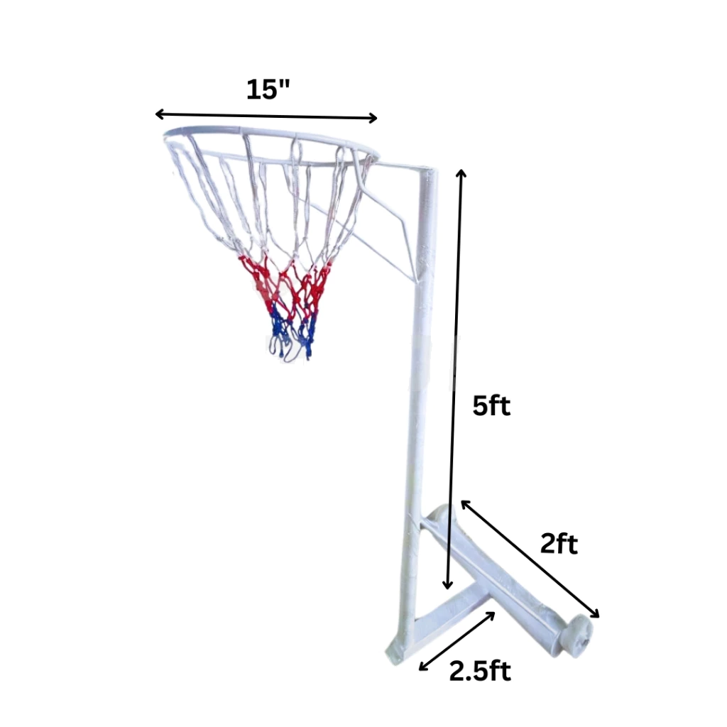 Netball Post (Pre-School) - TS810E + Wheels + Weight