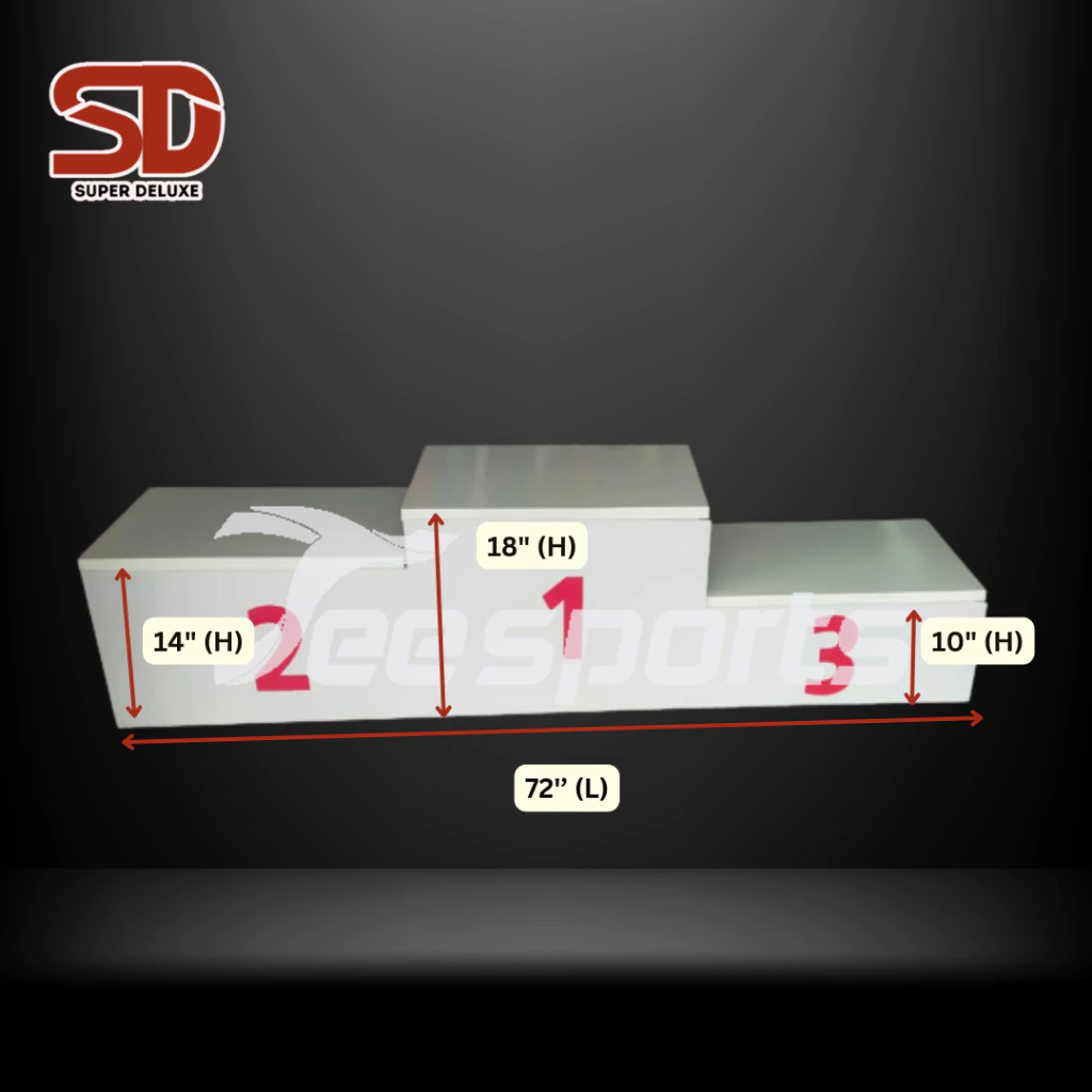 Podium Winner's Stand - TS825 Joint (Wood Top)