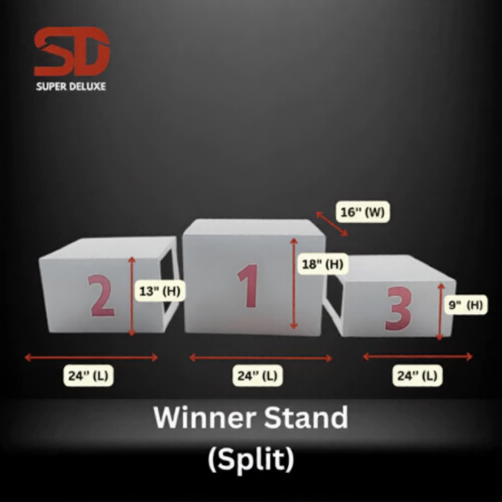 Podium Winner's Stand - TS825B Split Type (Metal Top)