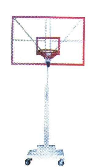 Basketball Post - TS844 Acrylic Board +Wheel +Weight