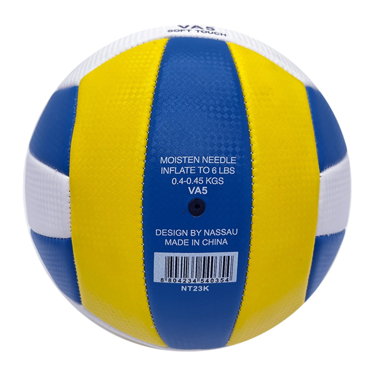 Volleyball Size 5 - Nassau Attack VA5 (Soft Touch)