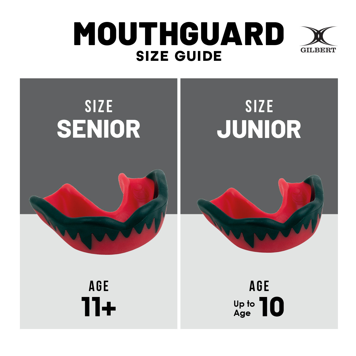 Rugby Mouthguard - Gilbert Viper KQ