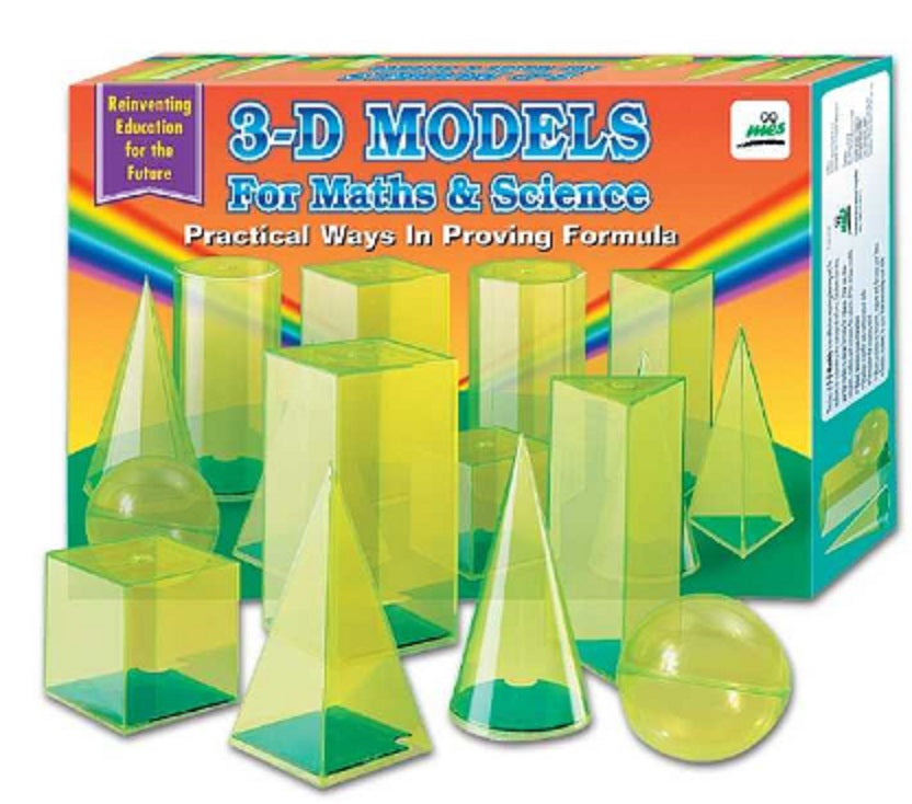 3D Models For Maths & Science Set - SCMM0033 MZ