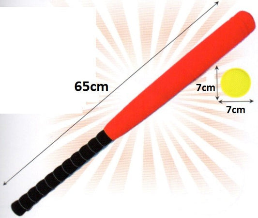 Baseball Bat +Ball Set - PJK012 EVA Foam (8 pairs) PZ