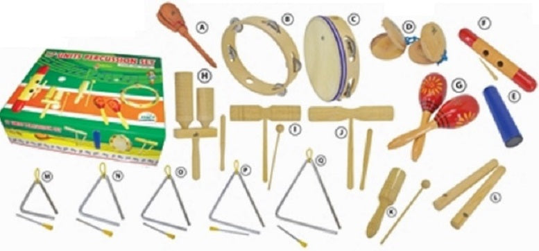 Percussion Set 17 Items  - AM0136 MZ