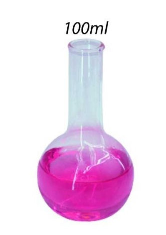Round Bottom Glass Flask 100ml - SL0166 MZ