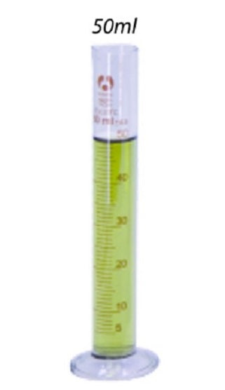 Glass Measuring Cylinder 50ml - SL0190 MZ