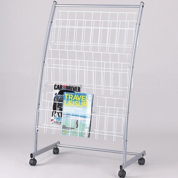Magazine Book Rack - ITR020 3Tier 6pockets DQ