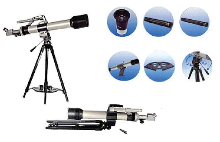 Handheld Telescope With Aluminium Tripod (525x Astrolon) - ITSC022 DQ