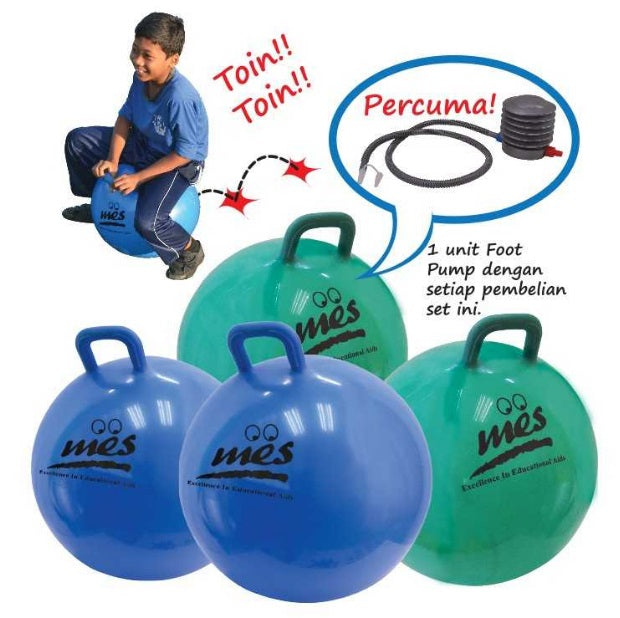 Hand Hold Jumping Ball - (Set of 4) PJ0233 MZ
