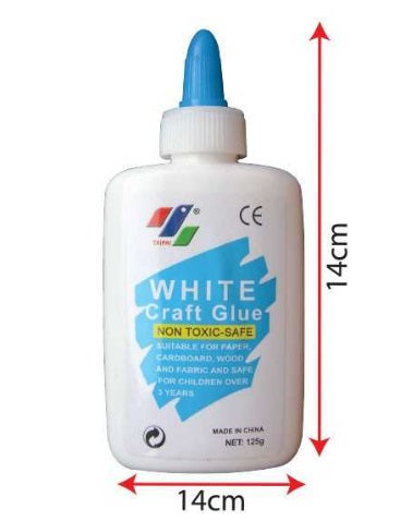 PVA White Glue 125ml - KH0238 (12 btl) MZ