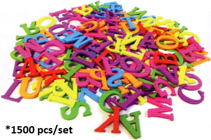 Colourful Wooden Alphabets - PS027 PZ