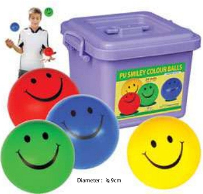 Foam PU Balls 9 cm (24 balls) - ITSP012 DQ