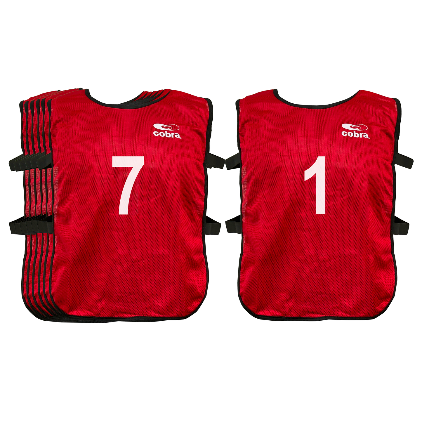 Futsal Bibs Set - Cobra Mesh (Senior) (Numbered 1~7) CQ