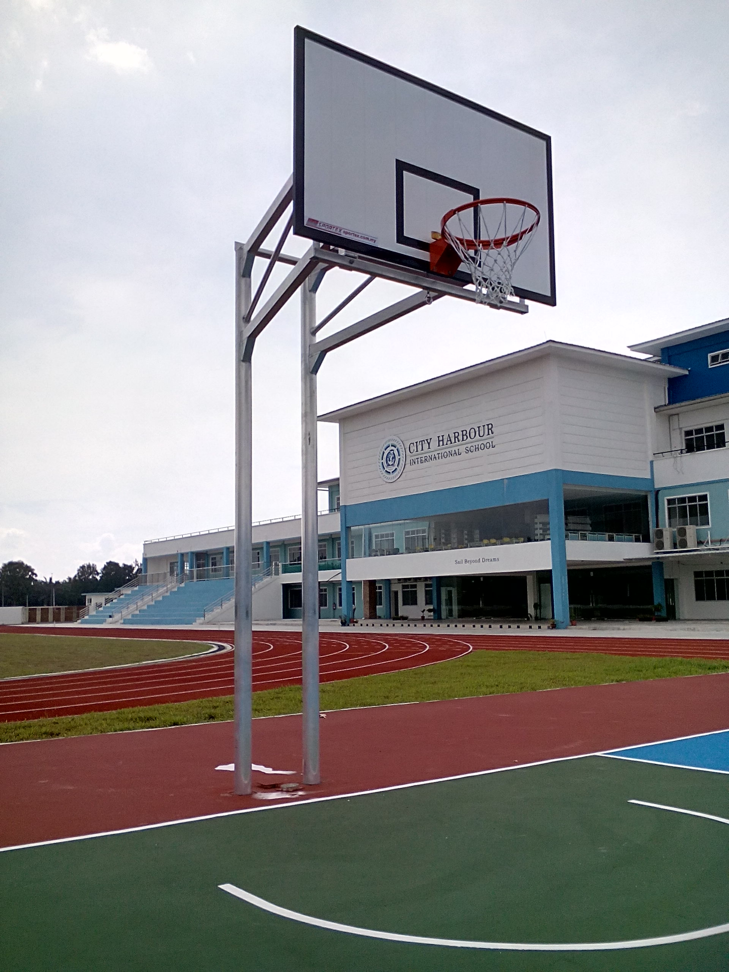 Basketball Post (Double Post) - Spitzer 100210-42