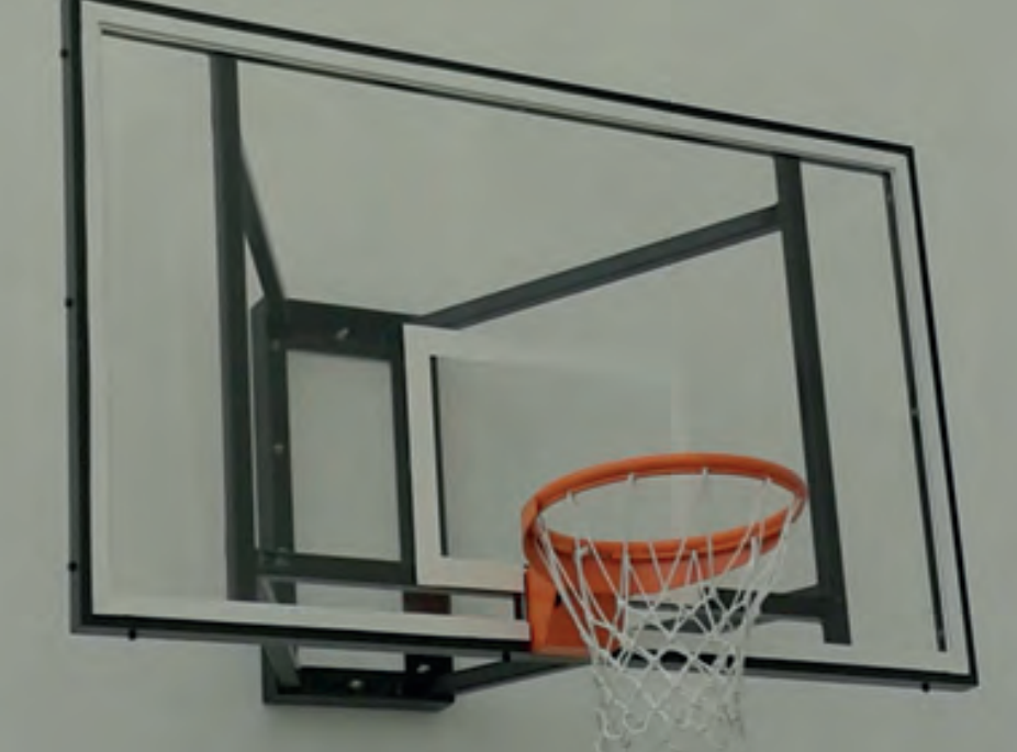 Basketball Wall Mounted Non-Foldable - Spitzer 100340-42