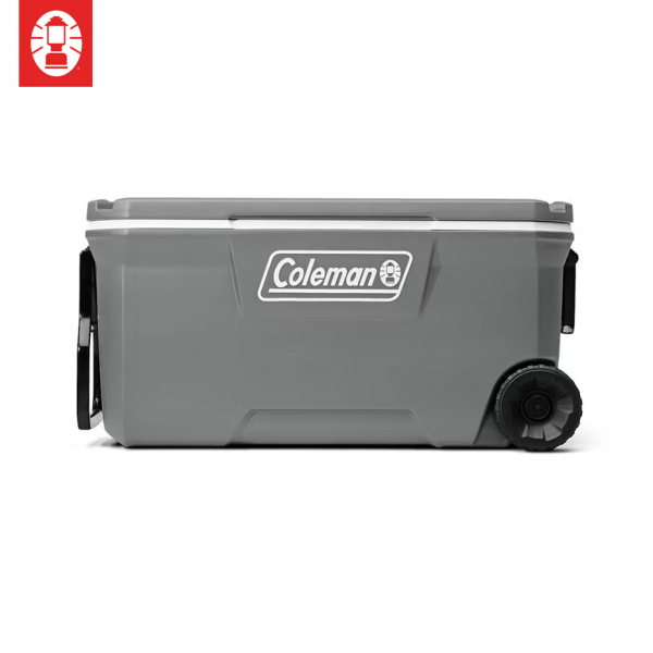 Cooler Box - Coleman Classic Series 100QT (Rock Grey) + Wheels