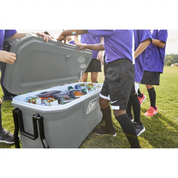 Cooler Box - Coleman Classic Series 100QT (Rock Grey) + Wheels