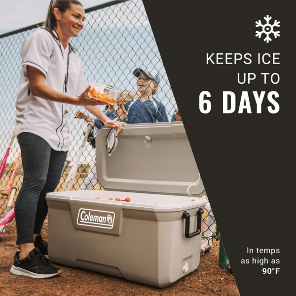 Cooler Box - Coleman Classic Series 120QT (Rock Grey)