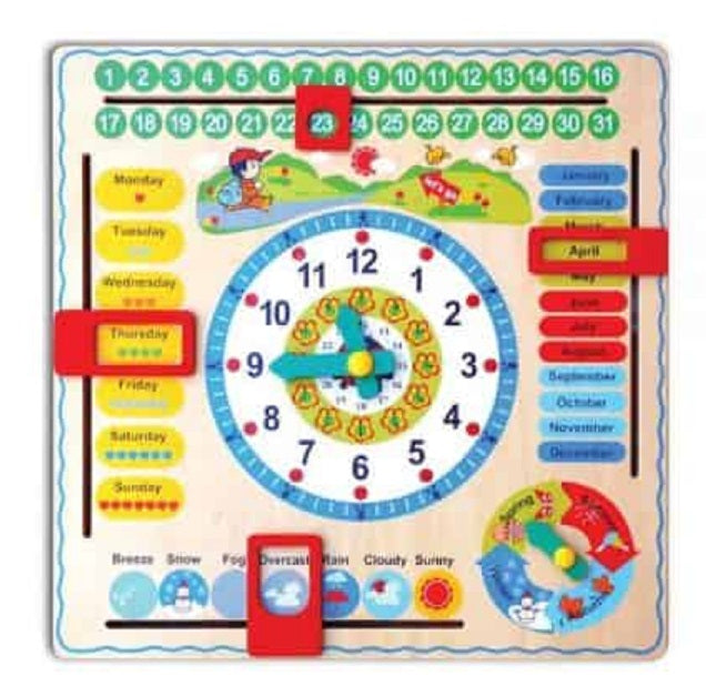 Seasons, Days, Hours Clock - ITAT133 DQ