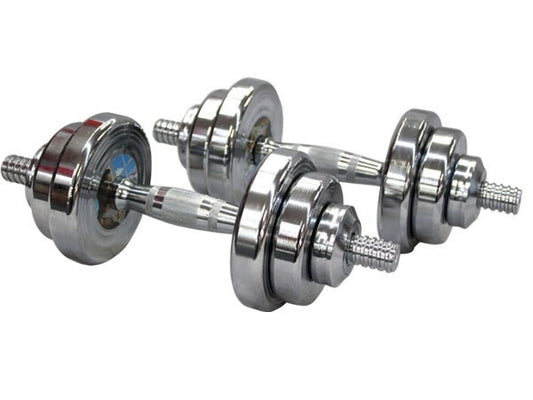 Dumbell Chrome Plated - ITSP134 20kg DQ