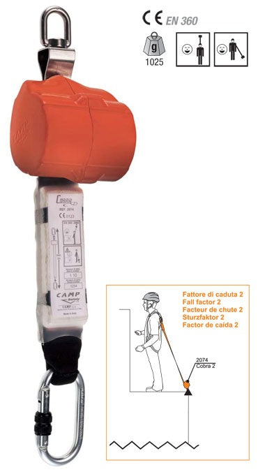 2074 Camp - Fall Arrester Cobra 2