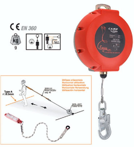 2078 Camp - Fall Arrester Cobra 20