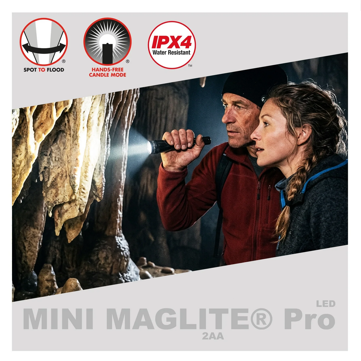 Mini Flashlight LED - Maglite PRO (AAx2) Black UQ