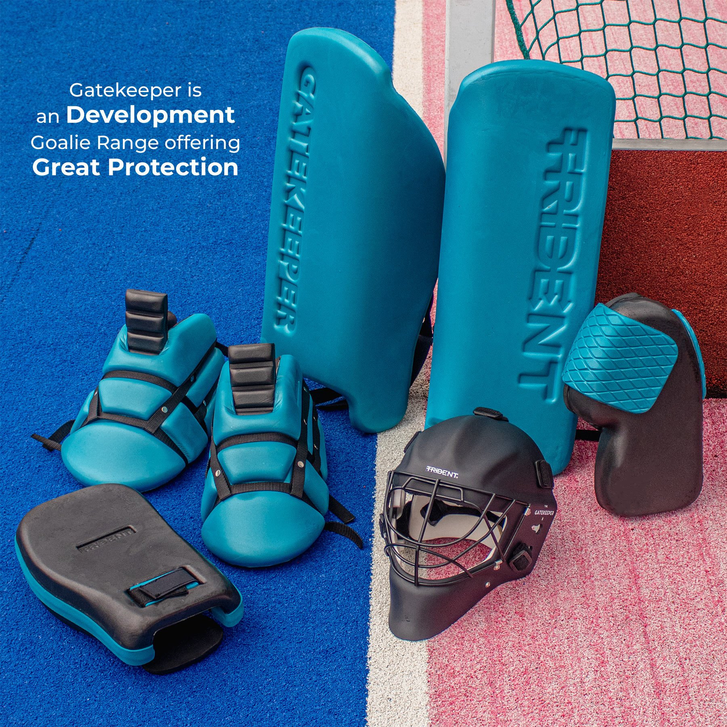 Hockey Goalie Set - Trident New Gatekeeper 2 (Kids) KQ