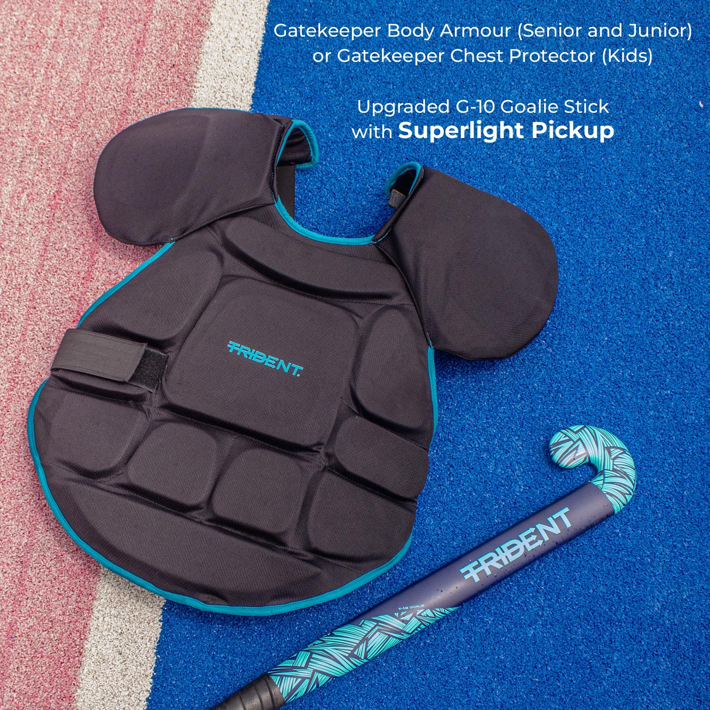 Hockey Goalie Set - Trident New Gatekeeper 2 (Kids) KQ