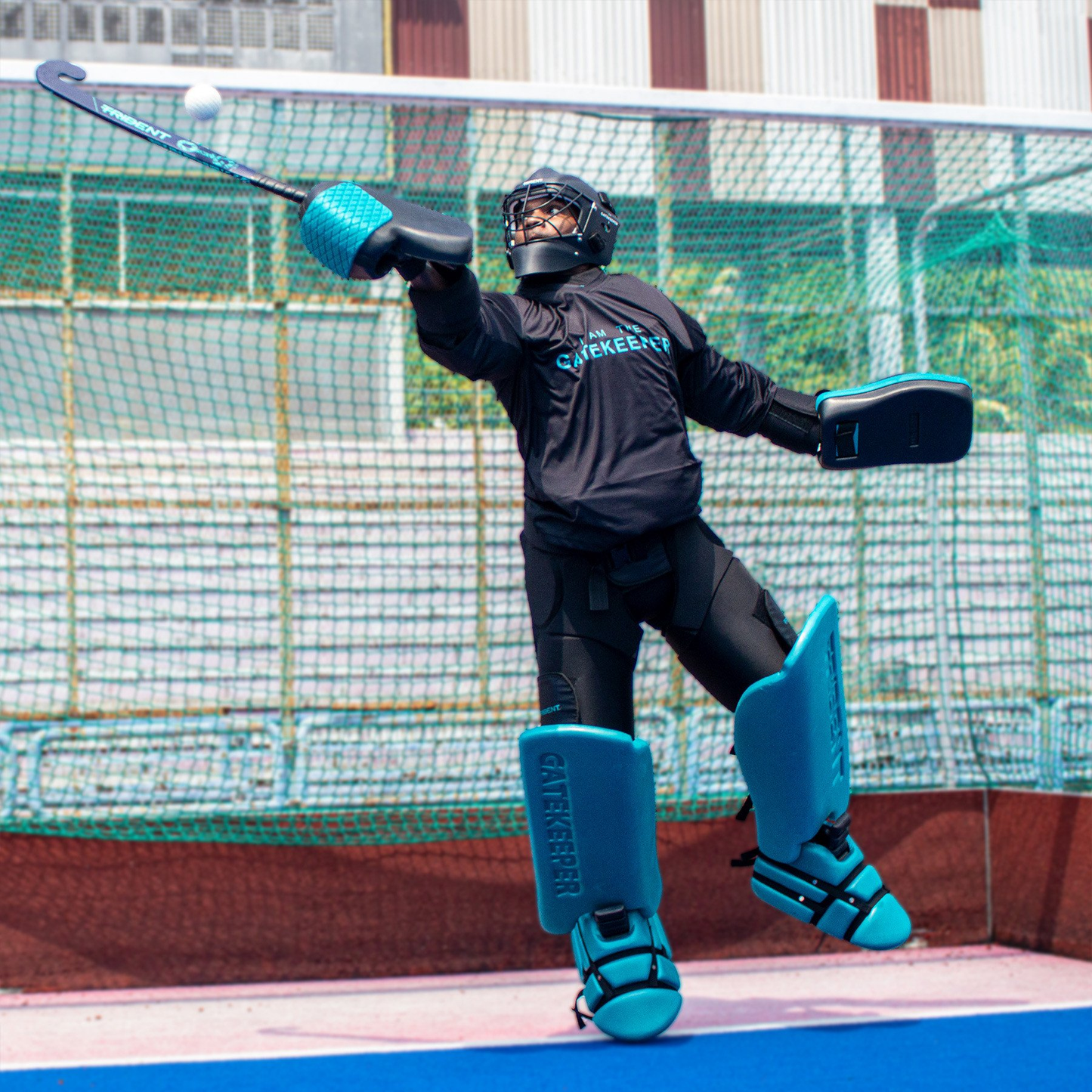 Hockey Goalie Set - Trident New Gatekeeper 2 (Senior) KQ