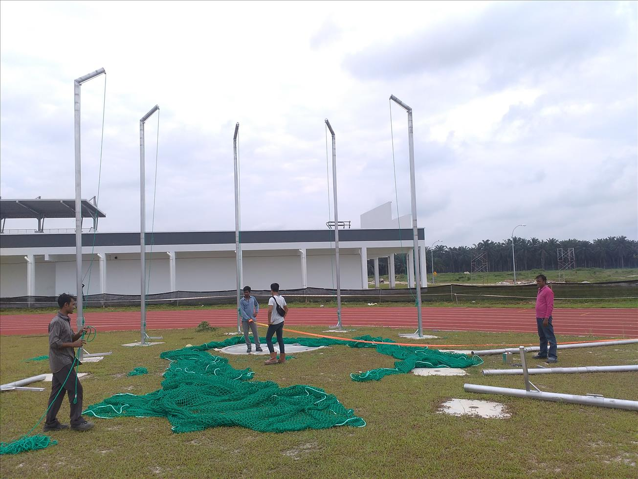 Discus & Hammer Competition Cage 7/10M - Spitzer 30290