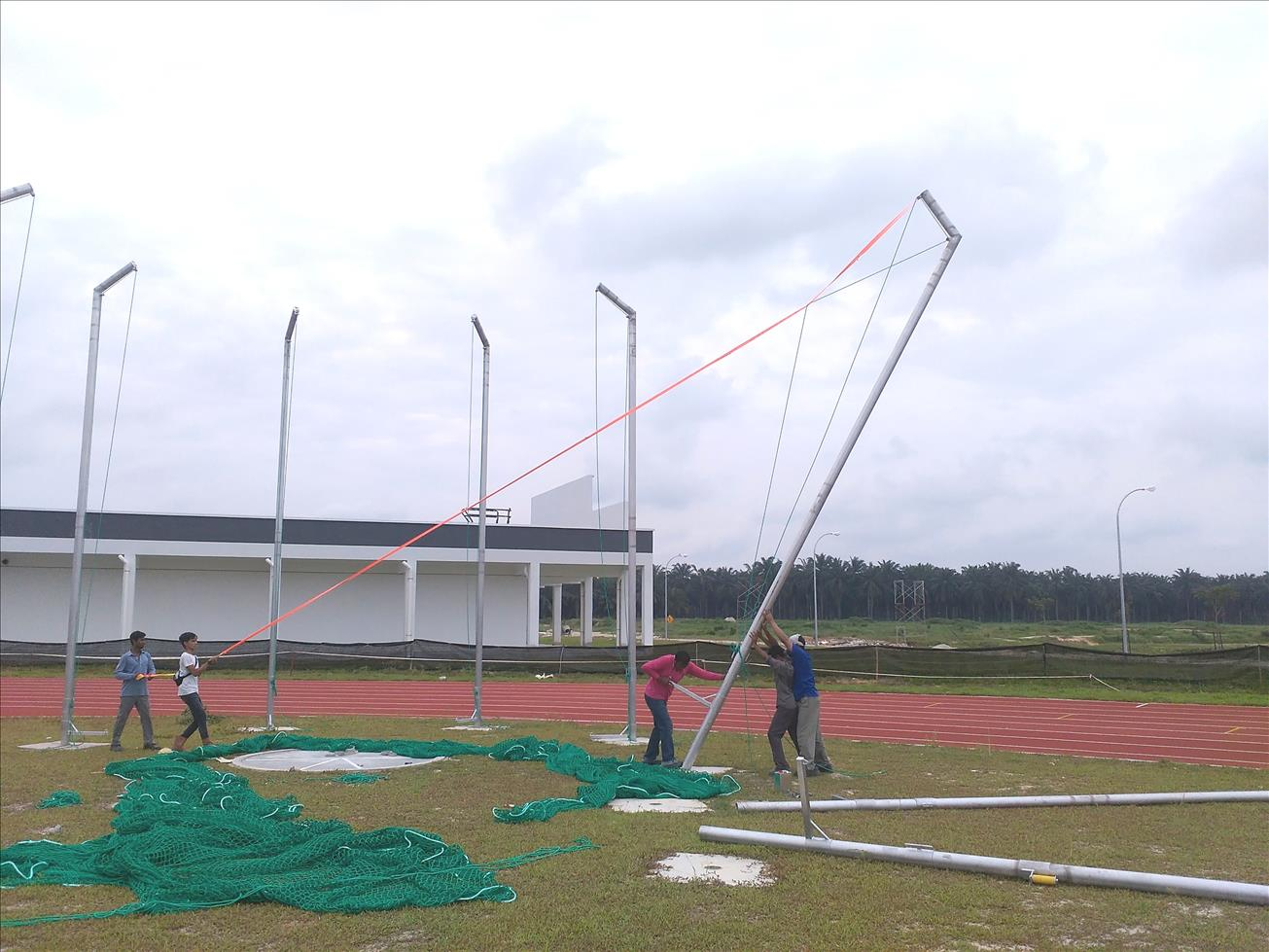 Discus & Hammer Competition Cage 7/10M - Spitzer 30290