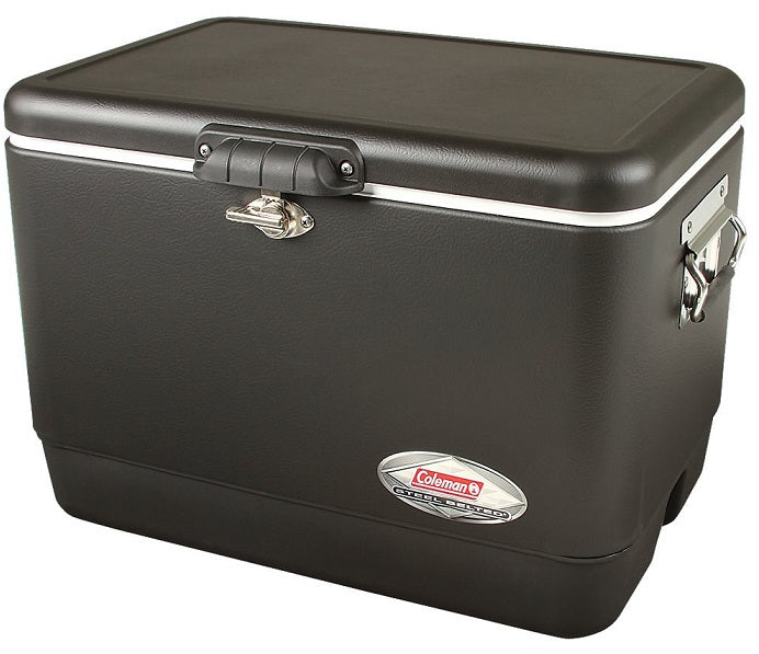 Cooler Box Steel Belted Matte Black - Coleman 54Qt  / 51L 3000003098