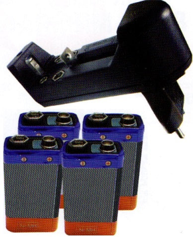 Battery 9V + Battery Charger - RBT350 PZ