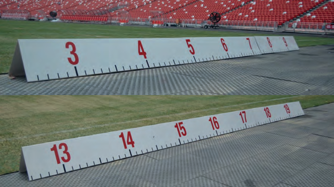 Measuring Boards for Long & Triple Jump - Spitzer 40190-201