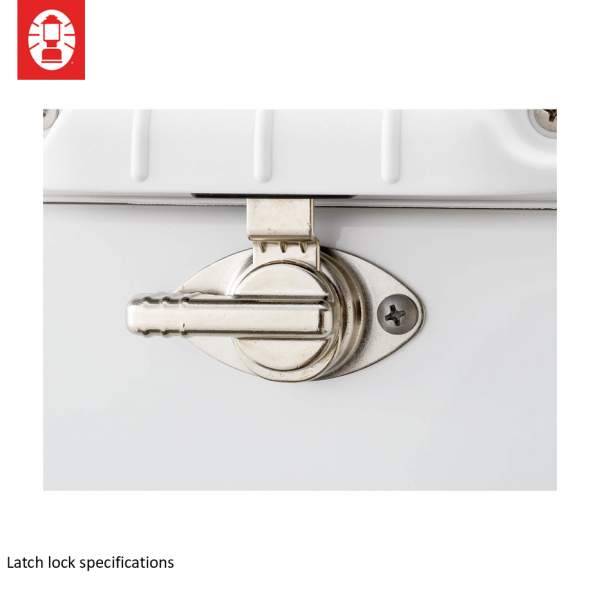 Cooler Box - Coleman 54QT/51L 70th Limited Steel Belt (White)