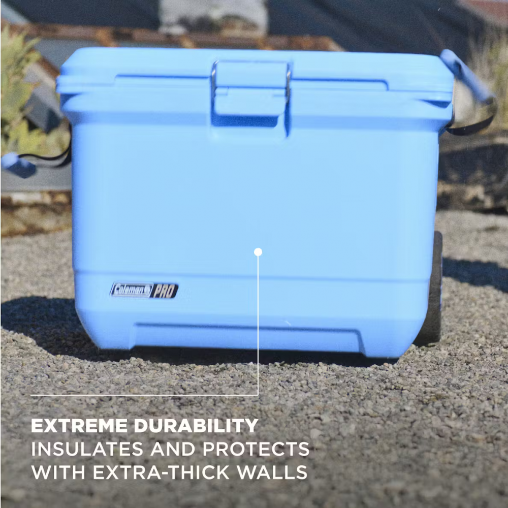 Cooler Box - Coleman 55QT (52L) Pro + Wheels
