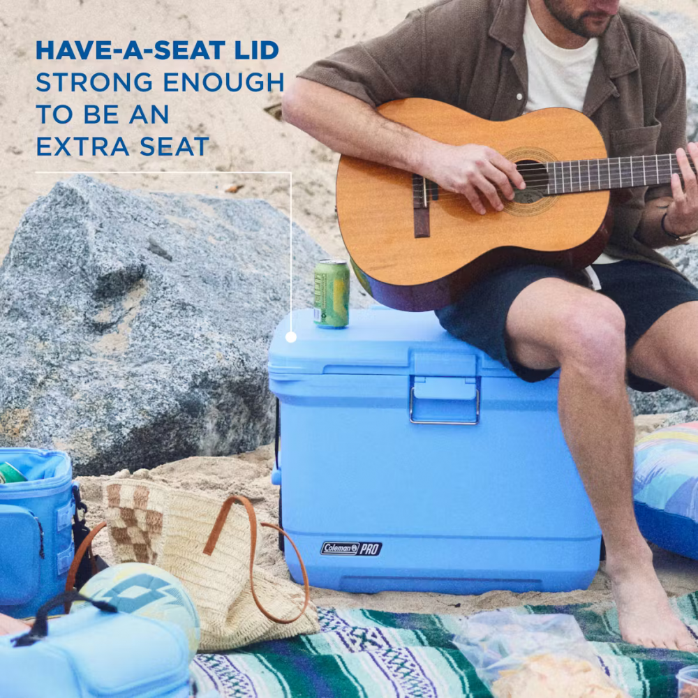 Cooler Box - Coleman 55QT (52L) Pro + Wheels