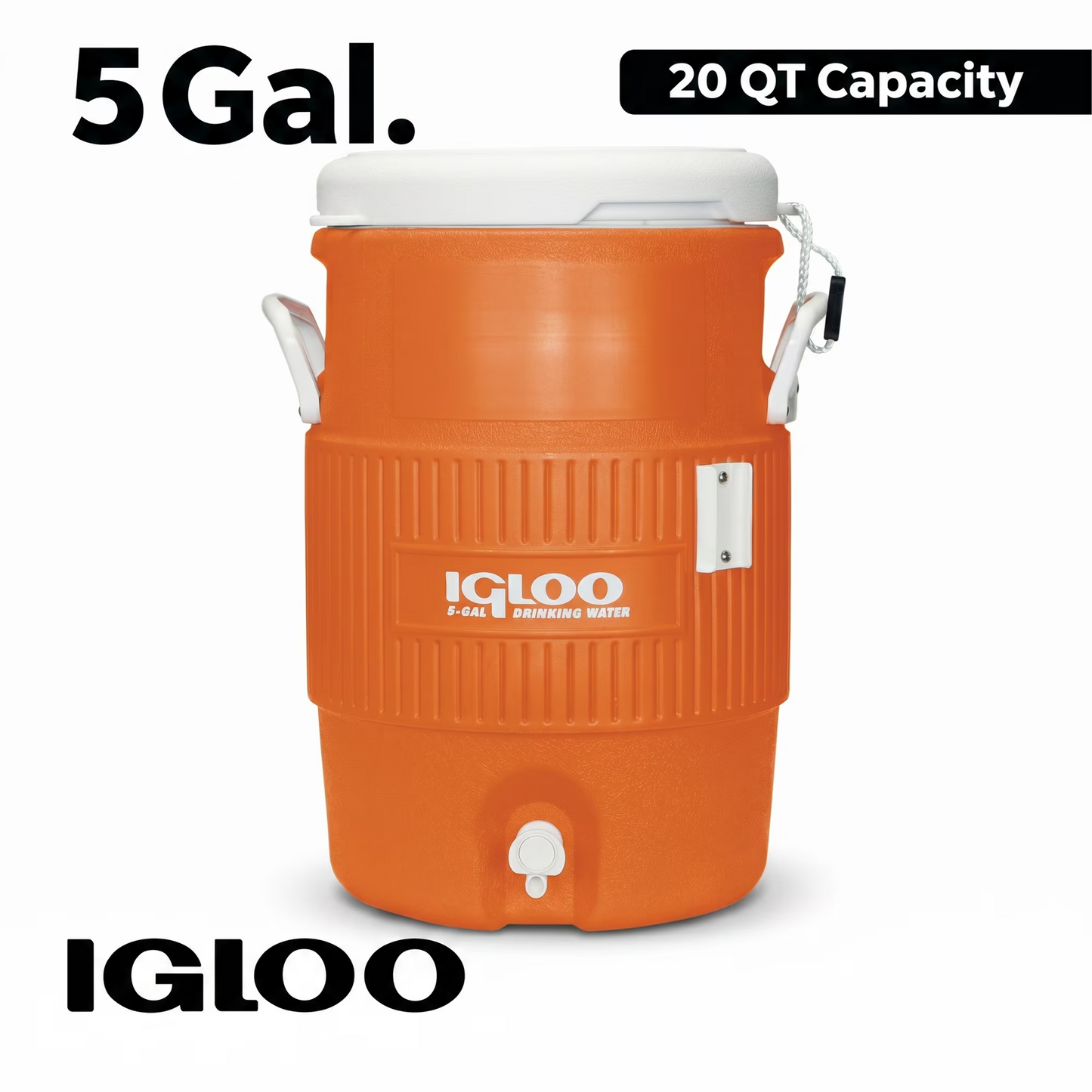 Beverage Cooler - Igloo Full Size (5 Gallon) Seat Top UQ