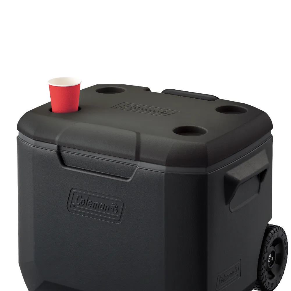 Cooler Box - Coleman 60QT (56L) + Wheels BLACK