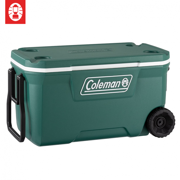 Cooler Box - Coleman 85QT/81L Extreme (Evergreen) + Wheels