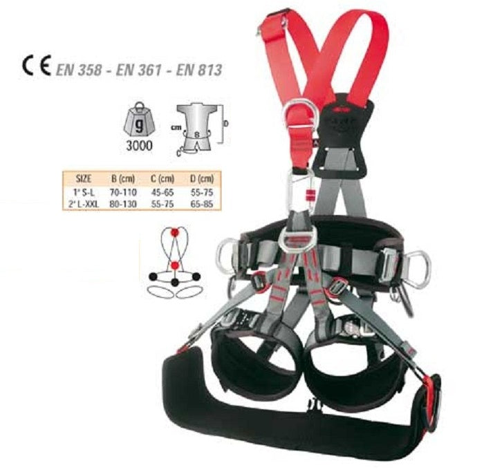 941.04 Camp - Harness Golden Top Comfort Alu