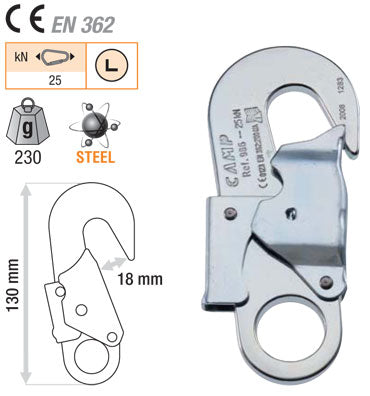 986 Camp - Steel Safety Hook