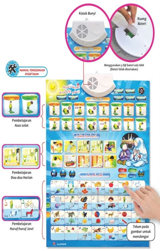 Carta Phonic Solat Interaktif - ALBMEC0094 MZ