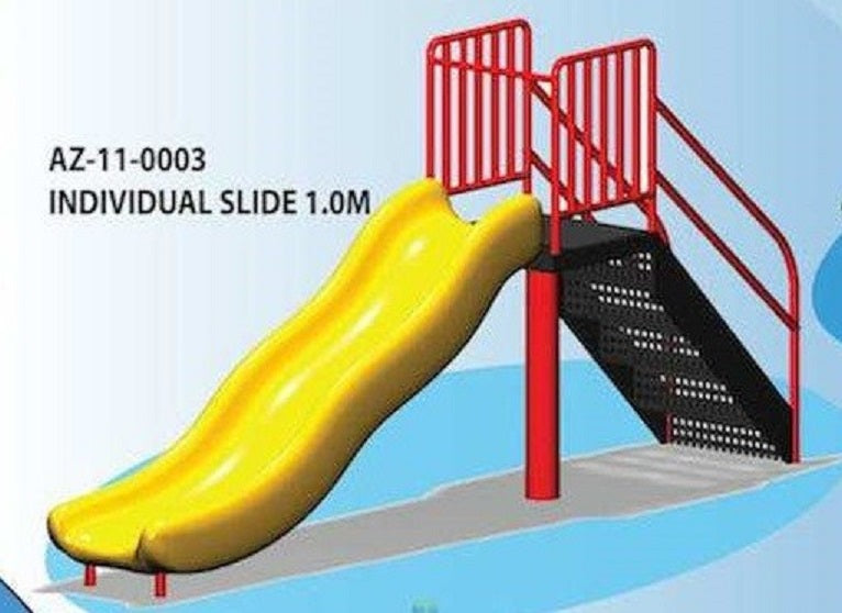 Children Playground - Individual 1 Metre Slide AZ110003 ZN