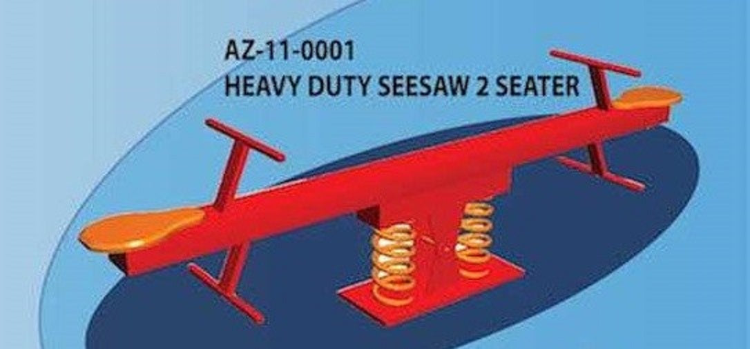 Children Playground - Heavy Duty SeeSaw 2 Seater AZ110001 ZN