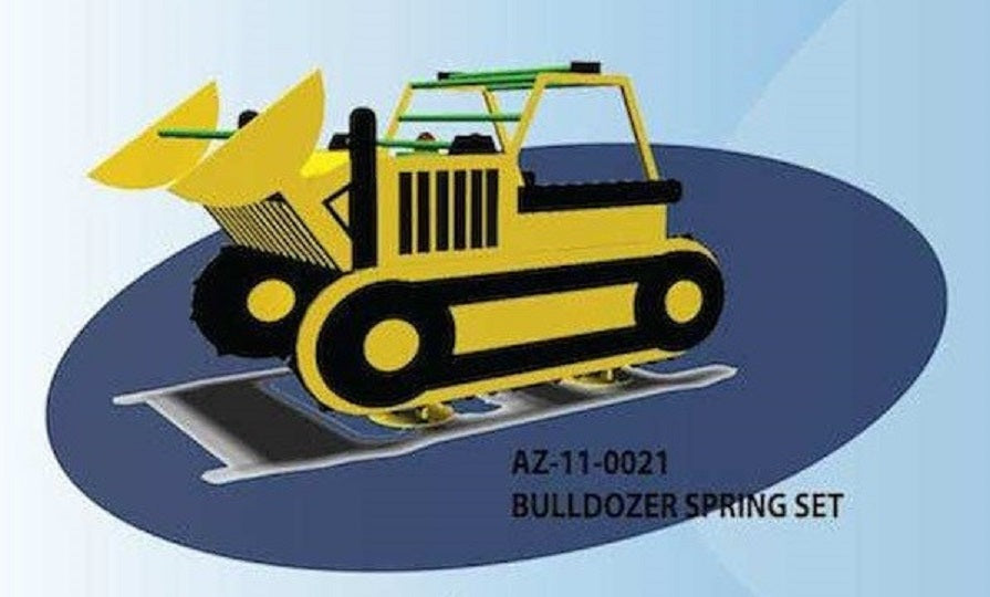 Children Playground - Bulldozer Spring Rider AZ110021 ZN